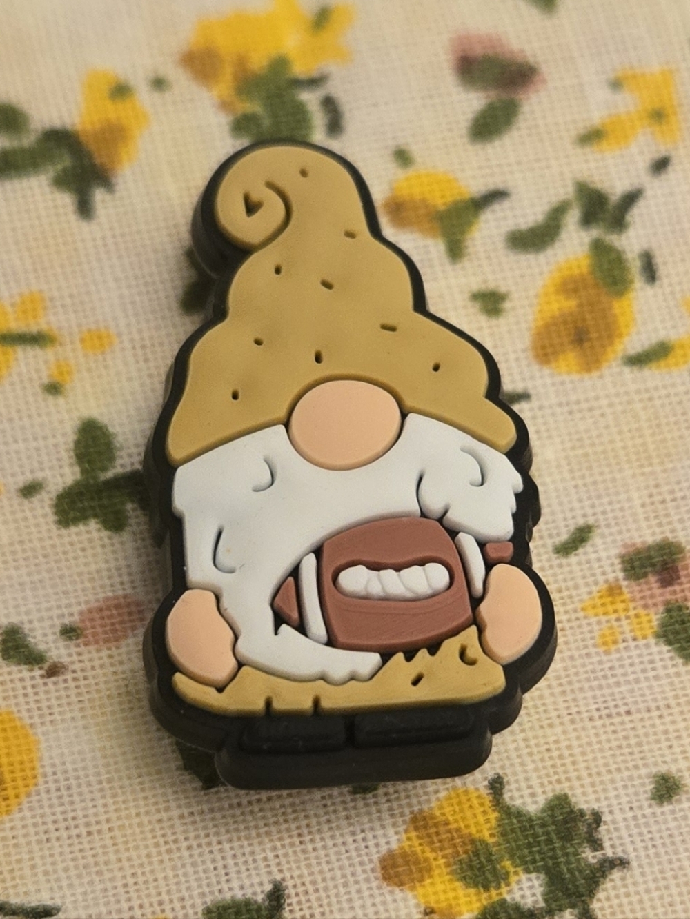 3/$10 Football Gnome Croc Charm